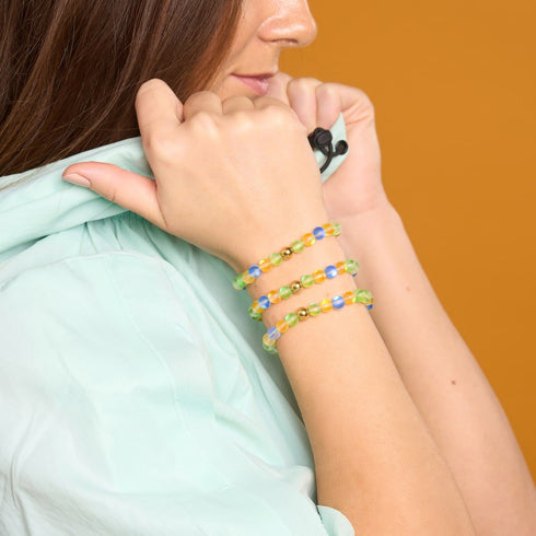 BRÉSIL | Bracelet Sirène Verre Nations